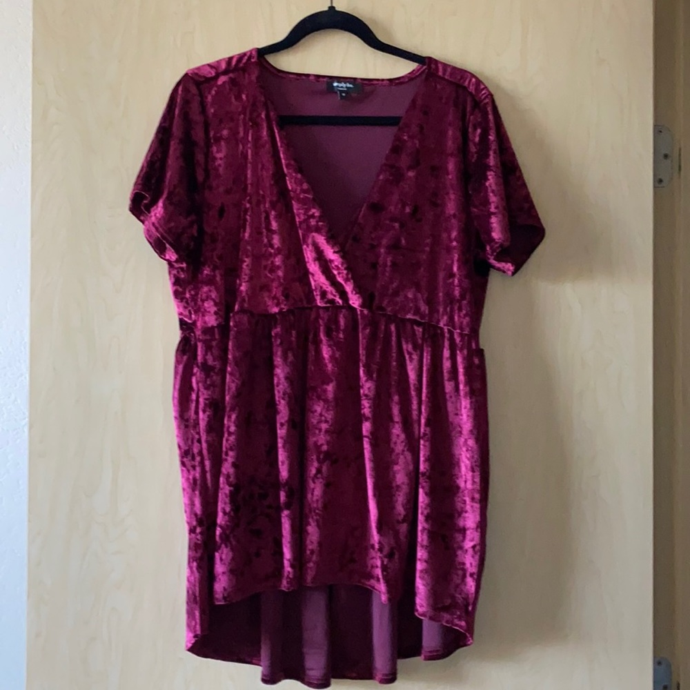 Brand New ASOS Velvet Top